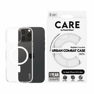PanzerGlass CARE Urban Combat iPhone 16 Pro Max hoesje wit