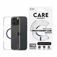 PanzerGlass CARE Urban Combat iPhone 16 Pro Max hoesje blauw