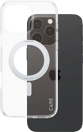 PanzerGlass CARE met kickstand iPhone 16 Pro Max hoesje zilver