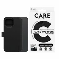 PanzerGlass CARE 2 in 1 Wallet iPhone 16 Pro Max hoesje zwart
