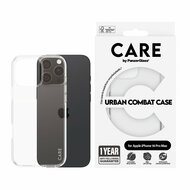 PanzerGlass CARE Urban Combat iPhone 16 Pro Max hoesje transparant