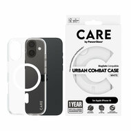 PanzerGlass CARE Urban Combat iPhone 16 hoesje wit