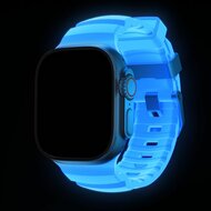Nomad Rocky Point Apple Watch 49 / 46 /&nbsp;45 mm bandje icy blue / natural