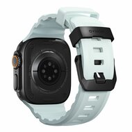 Nomad Rocky Point Apple Watch 49 / 46 /&nbsp;45 mm bandje icy blue / zwart