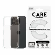 PanzerGlass CARE Urban Combat iPhone 16 Pro hoesje doorzichtig 