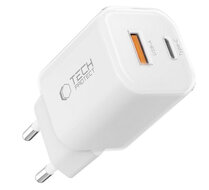TechProtection 33 watt USB-C en USB-A oplader wit