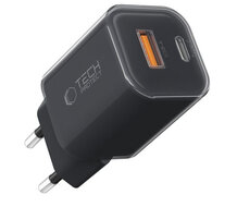 TechProtection 33 watt USB-C en USB-A oplader roze