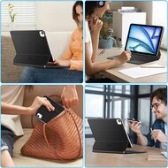 TechProtection Smartcase iPad Air 11 / 10,9 inch toetsenbordhoesje