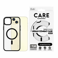 PanzerGlass CARE Urban Combat iPhone 15 Plus hoesje zwart