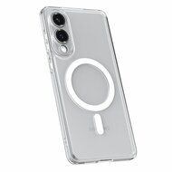 Spigen Ultra Hybrid MagSafe Galaxy S25 Edge hoesje wit