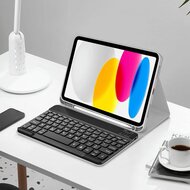TechProtection KeyBoard iPad 2025 11 inch / 2022 10,9 inch toetsenbordhoesje grijs