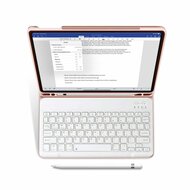 TechProtection KeyBoard iPad 2025 11 inch / 2022 10,9 inch toetsenbordhoesje roze