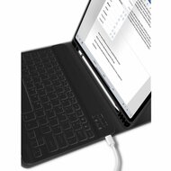 TechProtection KeyBoard iPad 2025 11 inch / 2022 10,9 inch toetsenbordhoesje zwart