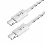 TechProtection Boost USB-C naar USB-C&nbsp;kabel 100 cm wit