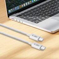 TechProtection Boost USB-C naar USB-C&nbsp;kabel 200 cm wit