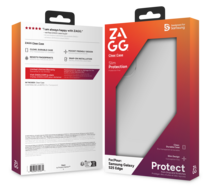 ZAGG Clear Galaxy Edge S25 hoesje transparant