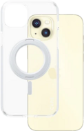 PanzerGlass CARE met Kickstand MagSafe iPhone 15 Plus hoesje zilver