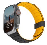 UAG Pathfinder Apple Watch 46 / 45 / 44 mm strap bandje zwart / geel