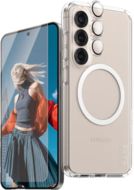 PanzerGlass CARE 3 in 1 Galaxy S25 bundel hoesje screen en camera protector doorzichtig