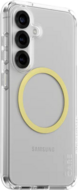 PanzerGlass CARE Urban Combat MagSafe Galaxy S25 hoesje doorzichtig geel