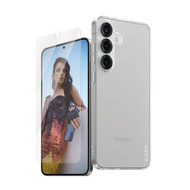 PanzerGlass CARE 2 in 1 Galaxy S25+ Plus bundel hoesje en screenprotector doorzichtig