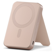 Satechi On-the-Go MagSafe powerbank 10000 mAh met stand rose
