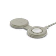 Satechi On-the-Go Qi2 MagSafe 2 in 1 oplader beige