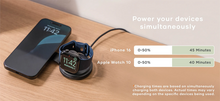 Satechi On-the-Go Qi2 MagSafe 2 in 1 oplader roze