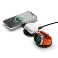 Satechi On-the-Go Qi2 MagSafe 3 in 1 oplader zwart