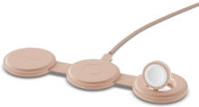 Satechi On-the-Go Qi2 MagSafe 3 in 1 oplader roze