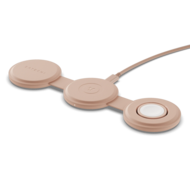 Satechi On-the-Go Qi2 MagSafe 3 in 1 oplader roze