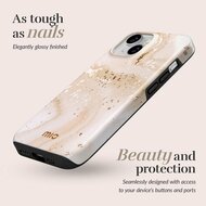 MIO MagSafe iPhone 16 hoesje Gold Marble