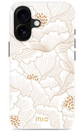 MIO MagSafe iPhone 16 hoesje White Roses
