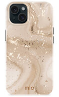MIO MagSafe iPhone 15 / 14 / 13 hoesje Gold Marble