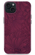 MIO MagSafe iPhone 15 / 14 / 13 hoesje Berry Blooms