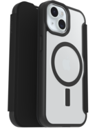 Otterbox React Folio iPhone 17e / 16e / iPhone 15 / 14 / 13 hoesje zwart