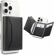 Spigen Valentinus S MagSafe kaarthouder wallet zwart