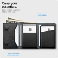 Spigen Valentinus S MagSafe kaarthouder wallet zwart