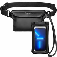 Spigen AquaShield A621 waterdicht heuptasje + universeel telefoonhoesje set
