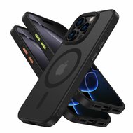 TechProtection MagSafe iPhone 16 Pro Max hoesje mat met gekleurde knoppen