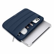 TechProtection Fluffy MacBook 15 / 16 inch sleeve blauw