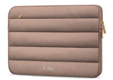 TechProtection Fluffy MacBook 15 / 16 inch sleeve walnut