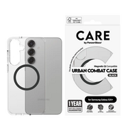 PanzerGlass CARE Urban Combat MagSafe Galaxy S25+ Plus hoesje doorzichtig zwart