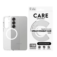 PanzerGlass CARE Urban Combat MagSafe Galaxy S25+ Plus hoesje doorzichtig wit