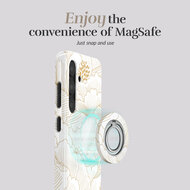 MIO Ring Holder universele MagSafe houder White Roses