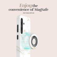 MIO Ring Holder universele MagSafe houder White Marble