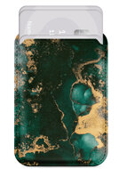 MIO Card Holder MagSafe Wallet Green Marble