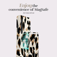 MIO Card Holder MagSafe Wallet Leopard