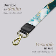 MIO Lanyard universeel draagkoord Green Marble