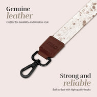 MIO Lanyard universeel draagkoord Terrazzo